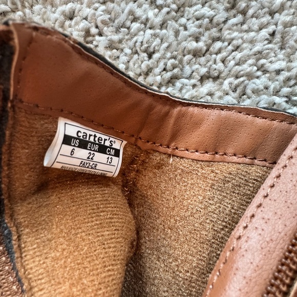 Toddler girls western cowboy boots brown Boots with Floral Embroidery size 6 - Picture 11 of 11